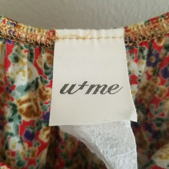 Floral Patterned Ruffle Sleeveless Blouse - Picture 4 of 4